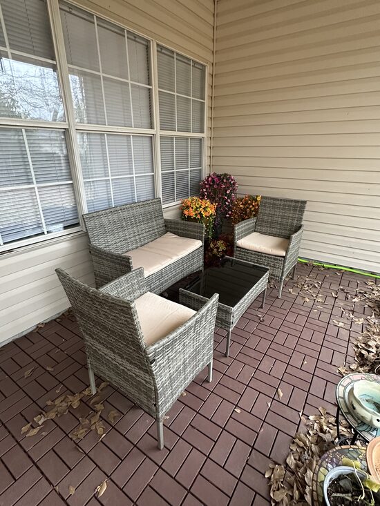 Patio Set 4 Piece #24